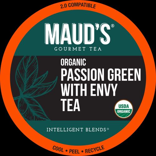 Maud's Organic Green Tea Single-Serve Capsule, Regular